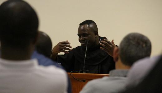 Dottorato di fr. Roch Ekouerembahe, OFM
