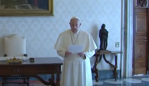 Il Papa recita il Padre nostro